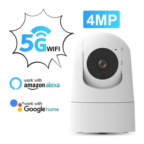 2K 4MP IP kamera 5G WiFi bebek izleme monitörü Mini kapalı CCTV