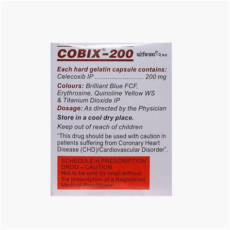 Celecoxib Cobix Capsule 100mg 200mg At Rs 140 Box In Nagpur ID