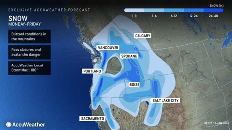 100 inches of snow and 40 below zero: Northwest faces harsh winter weather