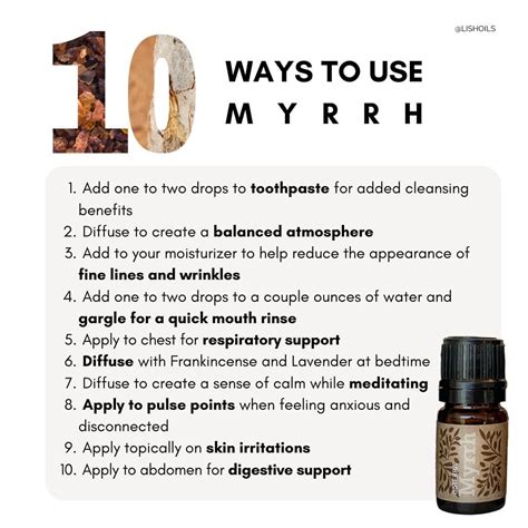 15 myrrh essential oil uses and benefits what is myrrh used for – Artofit