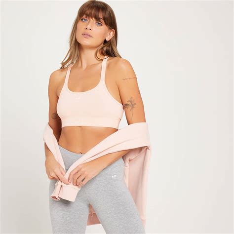 Mp Womens Rest Day Sports Bra Light Pink Myprotein™