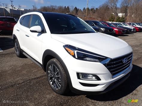 2020 Cream White Pearl Hyundai Tucson Ultimate AWD 137276248 Photo 3