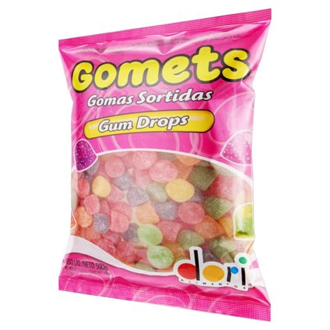 Bala De Goma Frutas Sortidas Gum Drops Dori Gomets 500g Shimoda