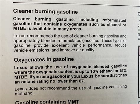 87 Octane 10 Ethanol Is Ok Ris300