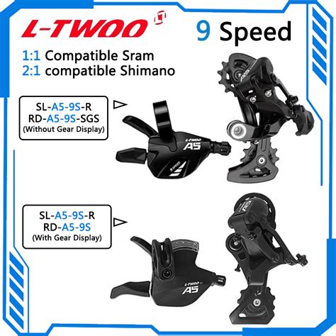 LTWOO A5 9 Speed 1 1 2 1 Elite Version Rear Derailleur Trigger Right