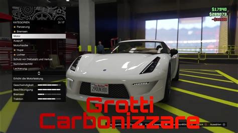 Grotti Carbonizzare Tuning Gta V Online Youtube