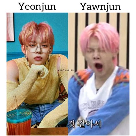 Yeonjun Txt Kpop Memes Comedians