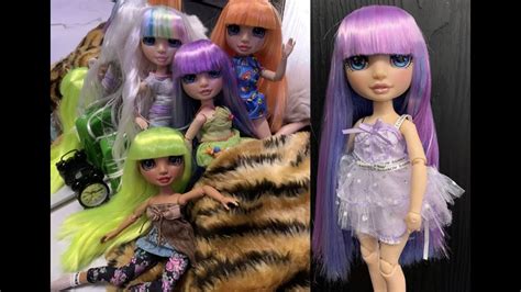 Slumber Party Rainbow High Bang Tutorial Part 2 Violet Willow