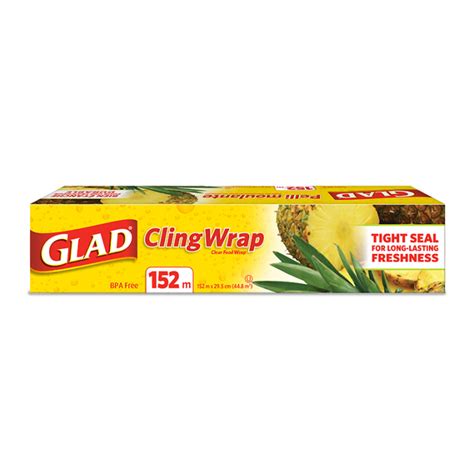 Glad® ClingWrap Plastic Wrap, 152 Metre Roll | Glad Canada