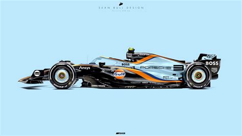 Sean Bull Design On Twitter 2024 Porsche Gulf F1 Livery Concept An