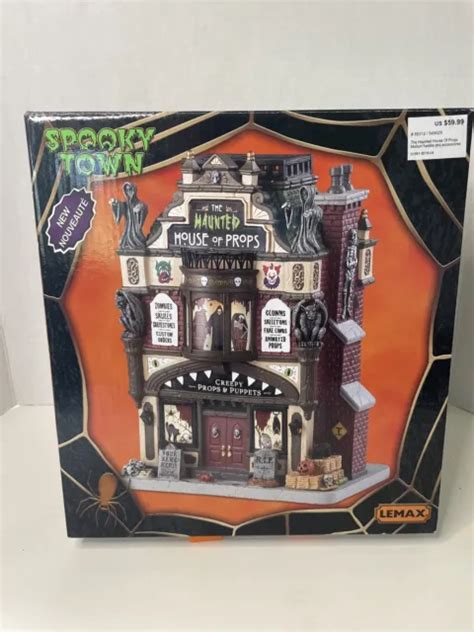 LEMAX SPOOKY TOWN The Haunted House Of Props 85312 EUR 45 58 PicClick FR