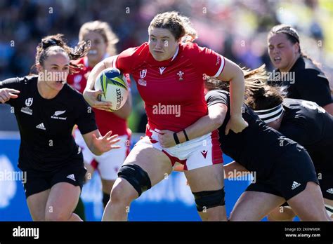 Wales Gwen Crabb During The Women S Rugby World Cup Pool A Match At