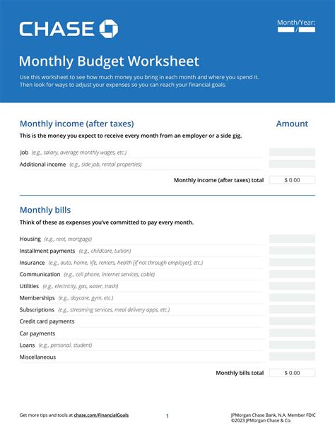 Free Printable Personal Budget Spreadsheet Templates [excel] Examples