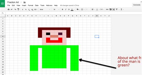 Spreadsheet Pixel Art Fun And Easy Pixel Art Grid Teacher Tech