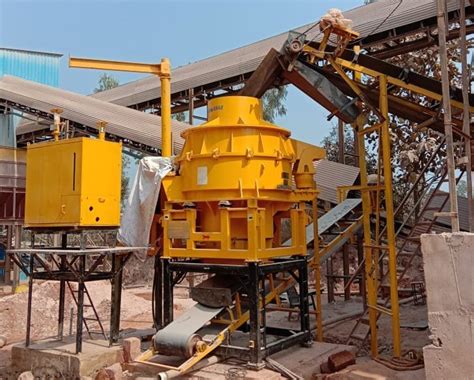 Mild Steel Sand King Md 1550b Vertical Shaft Impact Crusher For Stone