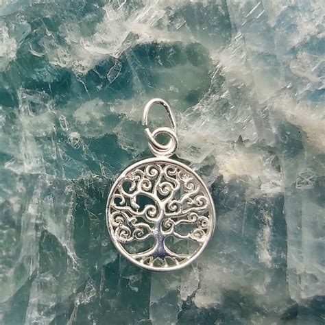 Tree Of Life Silver Charm Pendant