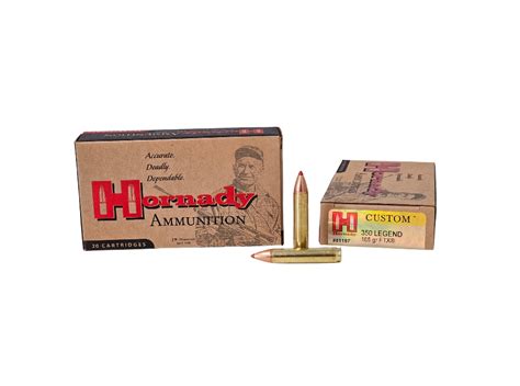 Hornady Custom 350 Legend FTX Ammo 165 Grain 20 Rounds