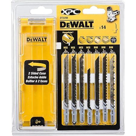 Dewalt Dt Qz Lame De Scie Set Argent Set De Pi Ces Amazon Fr