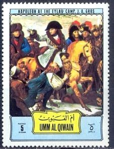 Stamp Napoleon I In Eylau Umm Al Qiwain Napoleon I Paintings Mi UM