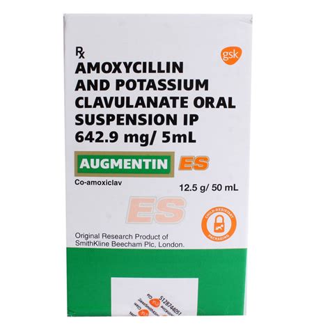 Augmentin ES Oral Suspension | Uses, Side Effects, Price | Apollo Pharmacy