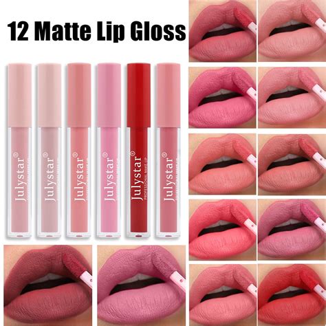 12 Colors Hot Sexy Long Lasting Waterproof Ultra Matte Nude Liquid