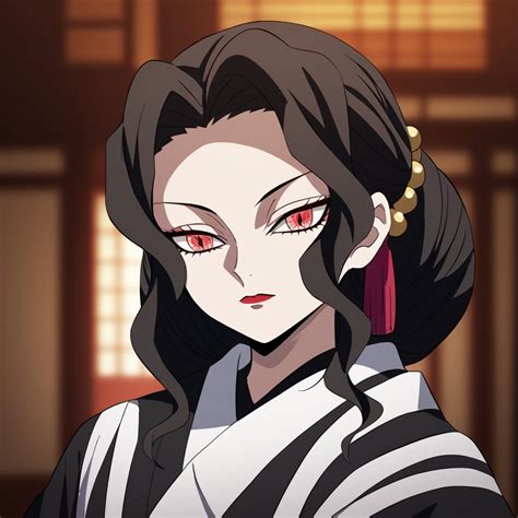 Muzan Kibutsuji (Female Version) (2) by SlippyAI on DeviantArt