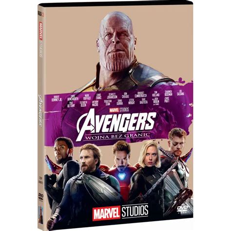 AVENGERS WOJNA BEZ GRANIC DVD KOLEKCJA MARVEL