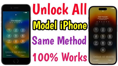 Unlock All Models IPhone Same Method 100 Works How To Unlock IPhone