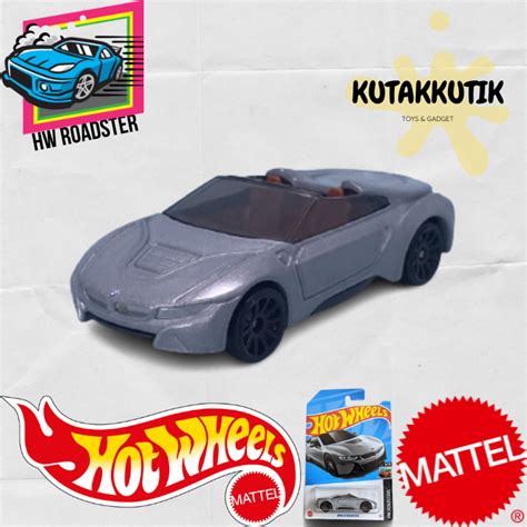 Jual Hotwheels Mobil Listrik BMW I8 Roadster Abu HW Roadster Shopee