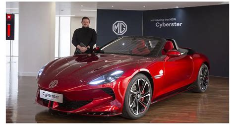 MG Cyberster 2024 à la découverte du roadster électrique prévu pour