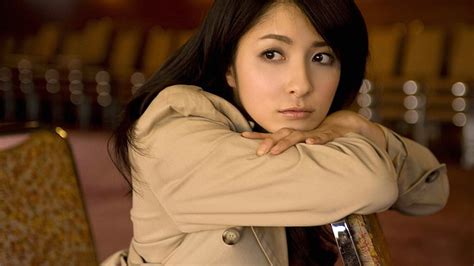 Hd Wallpaper Women S Nude Colored Jacket Brunette Rina Matsuki