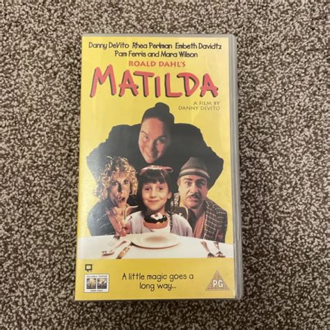 MATILDA VHS VIDEO Tape 1996 Roald Dahl 4 00 PicClick UK