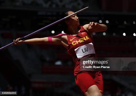 Liu Shiying Javelin Thrower Stock Fotos Und Bilder Getty Images