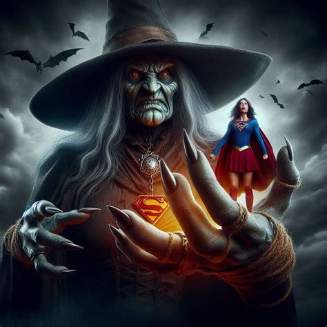 Supergirl Vs Witch By Mp32as On Deviantart