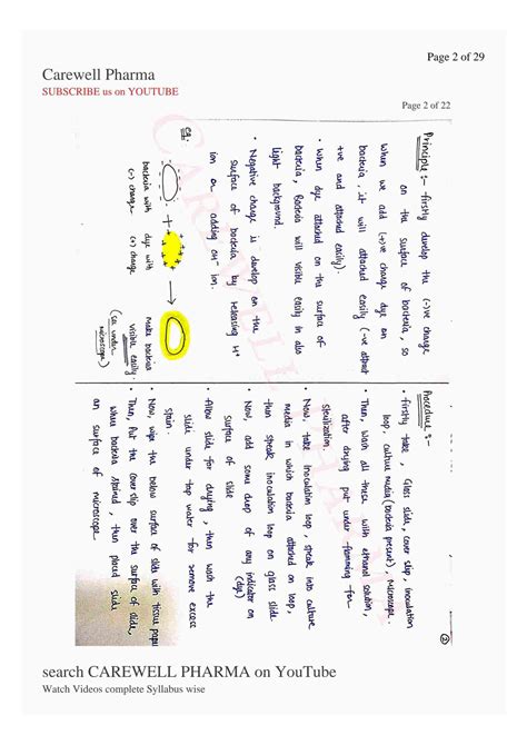 SOLUTION Unit 2 Pharmaceutical Microbiology B Pharmacy 3rd Sem