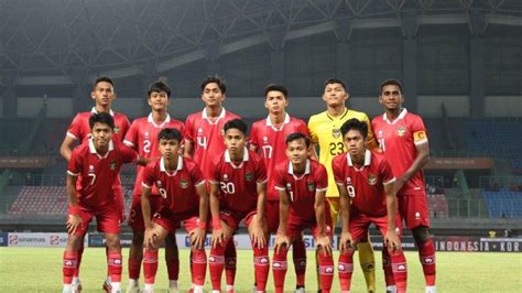 Hasil Uji Coba Hancur Lebur Timnas U17 Indonesia Kalah Telak Dari