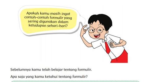 Contoh Soal Formulir Kelas 6 Pendidikan Siswa