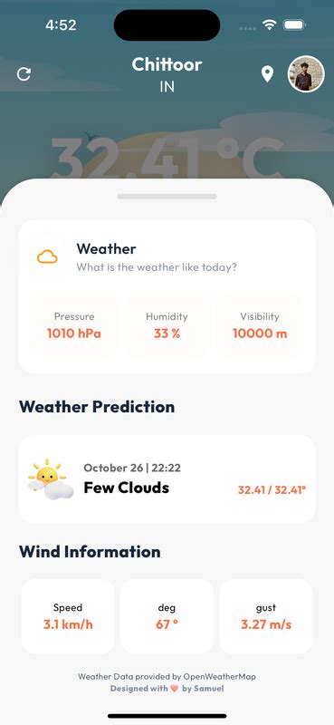 GitHub Ineffablesam Weather App Flutter Bloc A Flutter Weather App