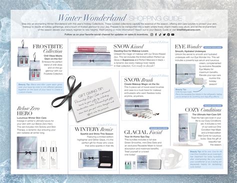 Limelife By Alcone Limelife Holiday Winter Wonderland Shopping