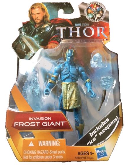 2011 Marvel Studios Thor Invasion Frost Giant Action Figure Moc Nice