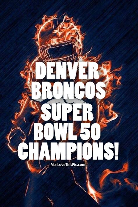 Denver Broncos Super Bowl Champions Pictures Photos And Images