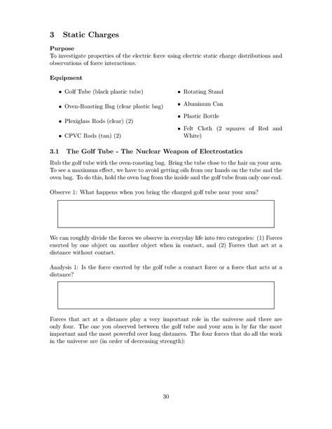 Lab 3 Static Charge - Lab - 3 Static Charges Purpose To investigate ...