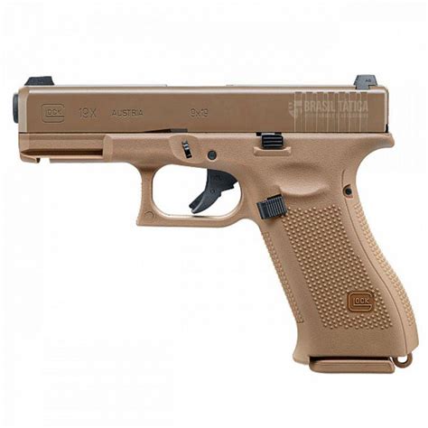 Pistola Glock G43X 9mm Brasil Tática Loja de Armas Munições e