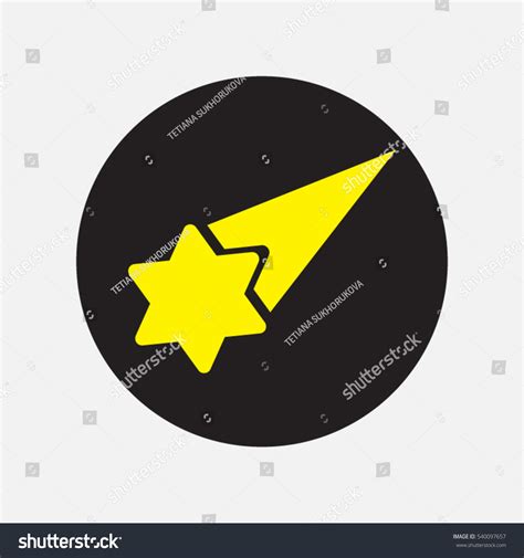 Meteor Star Logo Icon Vector Illustration Stock Vector Royalty Free 540097657 Shutterstock