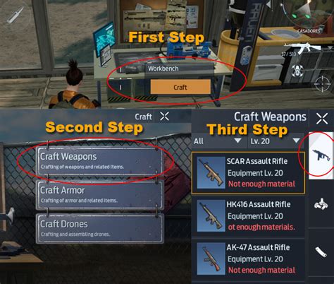 How To Craft Scar Assault Rifle In Undawn Crafting Guides