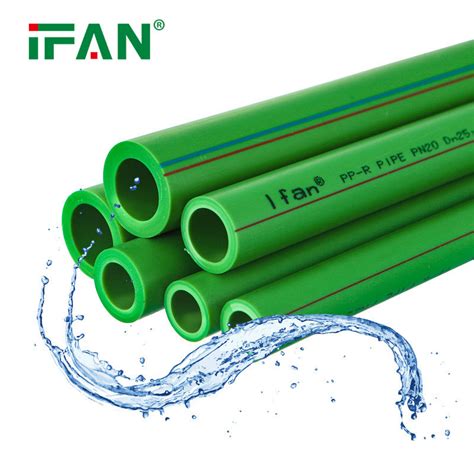 Ifan Piping Systems High Pressure 20 160mm Pure Plastic Ppr Pipe Ppr