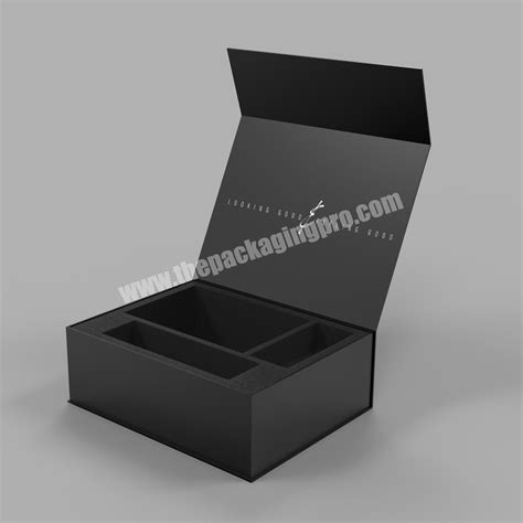 Luxury Rigid Cardboard Magnetic Book Gift Box Skincare Wig Paper