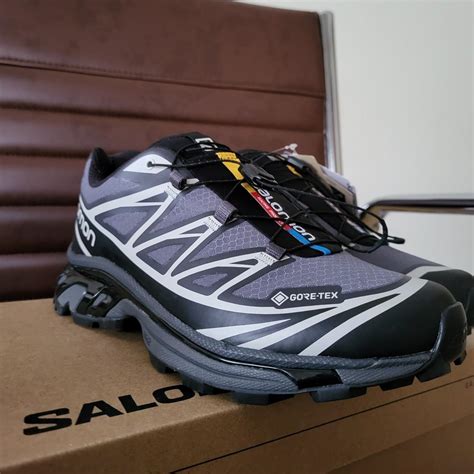 Salomon XT 6 Gore Tex Black Lunar Rock UK Depop