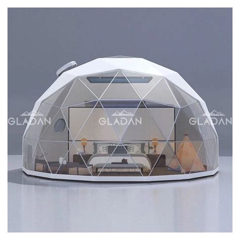 Transparent Geodesic Dome Igloo Hotel Yurt Resort House Dome Tent