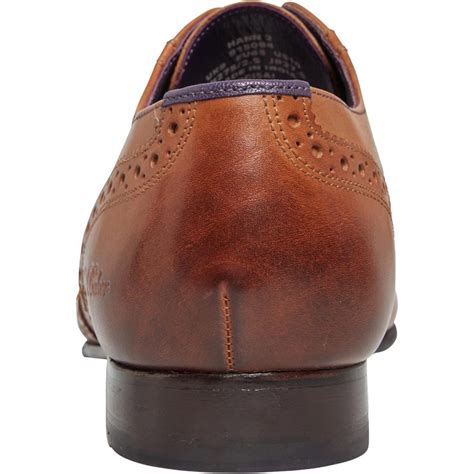 Buy Ted Baker Mens Hann 2 Leather Derby Brogue Shoes Tan